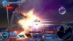 画像ギャラリー No.013のサムネイル画像 / 「ガンスリンガー ストラトス2」が稼働開始。オープニングセレモニーには,ふなっしーが応援に駆けつけたなっしー!