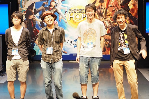 画像ギャラリー No.008のサムネイル画像 / 「ガンスリンガーストラトス2」公式大会「GUNSLINGER’S BATTLE ARENA -HOPE-」をレポート。優勝チーム「にょん」のミニインタビューも掲載