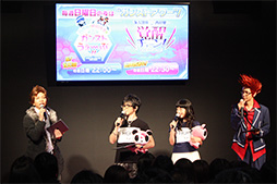 画像ギャラリー No.014のサムネイル画像 / ［TGS 2014］「ガンスリンガー ストラトス2」とFFシリーズの衣装コラボを公開。出演声優4名によるスペシャルステージをレポート