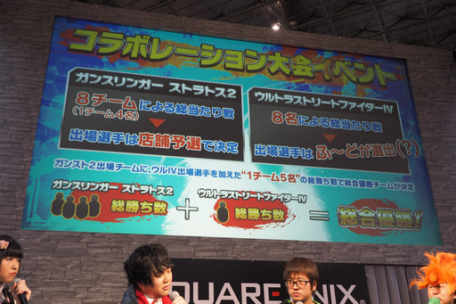 画像ギャラリー No.032のサムネイル画像 / ［JAEPO2015］「ウルトラストリートファイターIV」とのコラボが発表された「ガンスリンガー ストラトス2」スペシャルトークセッションをレポート