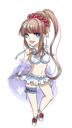 画像ギャラリー No.004のサムネイル画像 / 「ミリオンブレイブ」水着の着ぐるみが手に入る,真夏のレイド殲滅戦を開催