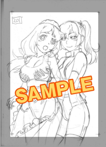 画像ギャラリー No.003のサムネイル画像 / 「AKIBA’S TRIP2」ぽよよん♡ろっく描き下ろし,特典イラストラフを公開