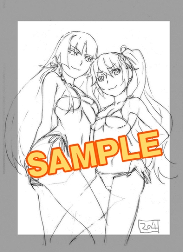 画像ギャラリー No.005のサムネイル画像 / 「AKIBA’S TRIP2」ぽよよん♡ろっく描き下ろし,特典イラストラフを公開