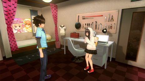 画像ギャラリー No.006のサムネイル画像 / 「AKIBA’S TRIP2」,主人公の妹「ナナ」のプロフィールが明らかに。洋服と裁縫が好きで男性が苦手なインドア派の女の子だ