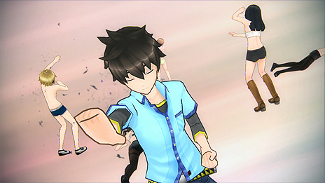 画像ギャラリー No.005のサムネイル画像 / 明日発売の「AKIBA’S TRIP2」，“下着すら奪う”という禁断の技「フルストリップ」の出し方が公開。獲得した下着はやはり装備可能