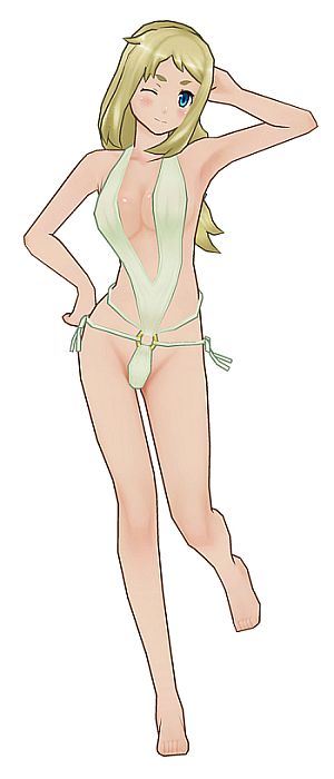 画像ギャラリー No.002のサムネイル画像 / 「AKIBA’S TRIP2」,カティと志遠の水着やコラボ衣装などDLC第3弾が配信