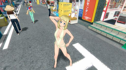 画像ギャラリー No.003のサムネイル画像 / 「AKIBA’S TRIP2」,カティと志遠の水着やコラボ衣装などDLC第3弾が配信