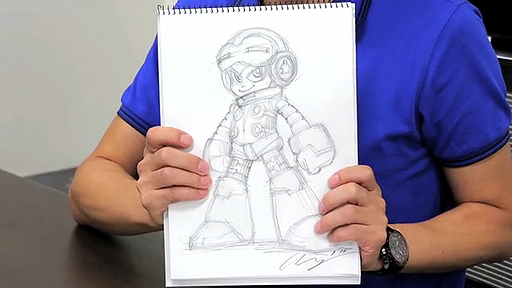 画像ギャラリー No.003のサムネイル画像 / ［PAX 2013］稲船敬二氏の「Mighty No.9」プロジェクトが実現。Kickstarterでの募集開始から約40時間で目標金額を上回る