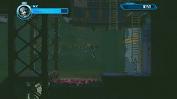 画像ギャラリー No.002のサムネイル画像 / 「Mighty No.9」のβ版がアップデート。水と氷2つのエリアで構成され，ボスとしてMighty No.2が待ち受ける「水道局ステージ」を追加