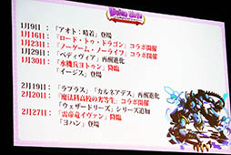 画像ギャラリー No.090のサムネイル画像 / 「ディバゲ」にリンクシステムが実装されるVer.3.0.0は2015年初冬に予定。開発スタッフの昔話にも花が咲いた2周年イベントステージをレポート