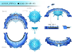 画像ギャラリー No.009のサムネイル画像 / 「ディバインゲート零」に登場する国家機関“対策室”のメンバーを紹介。楽器型武器“エクステ”の設定画も公開