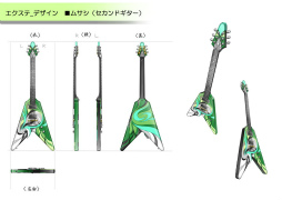 画像ギャラリー No.015のサムネイル画像 / 「ディバインゲート零」に登場する国家機関“対策室”のメンバーを紹介。楽器型武器“エクステ”の設定画も公開