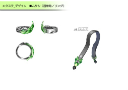 画像ギャラリー No.016のサムネイル画像 / 「ディバインゲート零」に登場する国家機関“対策室”のメンバーを紹介。楽器型武器“エクステ”の設定画も公開