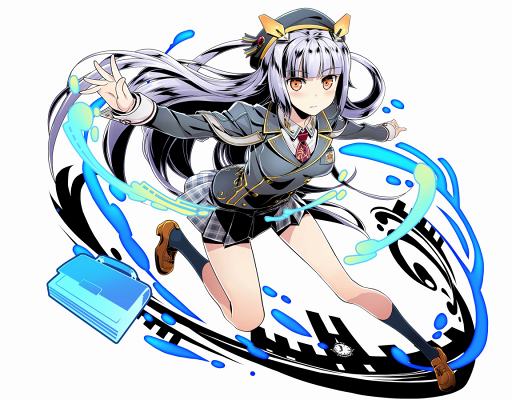 画像ギャラリー No.003のサムネイル画像 / 「ディバゲ」，新章「ディバインゲート零」のPVが公開に。制服姿のメルティとミカ，ムサシの設定イラストも掲載