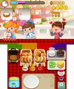画像ギャラリー No.003のサムネイル画像 / DLソフト「ブランチ☆パニック!」が3DS向けに配信。注文通りに料理を作ろう
