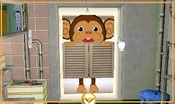 画像ギャラリー No.006のサムネイル画像 / 3DS用ソフト「@SIMPLE DLシリーズ Vol.16 THE 密室からの脱出〜愉快なサルとファミレス編〜」,ニンテンドーeショップにて配信開始