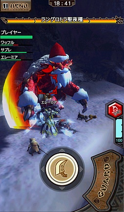 画像ギャラリー No.003のサムネイル画像 / 「MHXR」,クリスマスイベントで土属性の★4防具「サンタシリーズ」「トナカイシリーズ」が登場。2つの技玉が付いた腰装備に注目