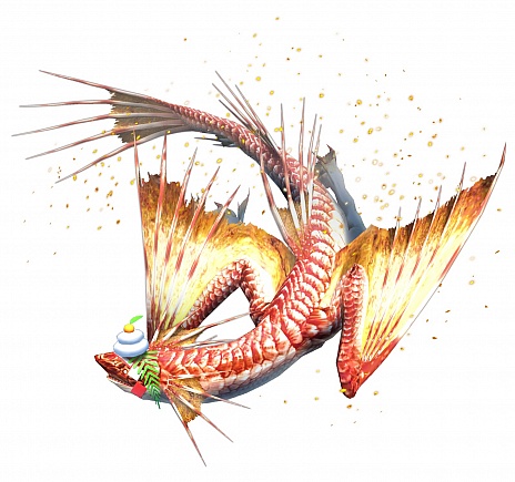 画像ギャラリー No.002のサムネイル画像 / 「MHXR」,お正月イベントで水属性の★4防具「荒天シリーズ」「蒼天シリーズ」が登場。待望のマルチ用「リオレウス豪火種」も配信
