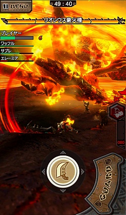 画像ギャラリー No.016のサムネイル画像 / 「MHXR」,お正月イベントで水属性の★4防具「荒天シリーズ」「蒼天シリーズ」が登場。待望のマルチ用「リオレウス豪火種」も配信