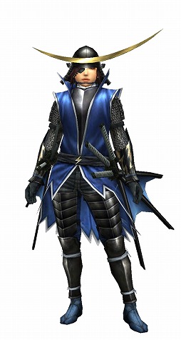 画像ギャラリー No.002のサムネイル画像 / 「モンハン エクスプロア」が「戦国BASARA」とコラボ。伊達政宗や真田幸村の衣装を再現した防具やレア度★4の武器が登場