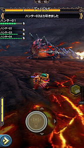 画像ギャラリー No.022のサムネイル画像 / 「モンスターハンター エクスプロア」，7月1日に登場する「ディノバルド」と覇玉ハンマーの情報をお届け。直撮りプレイ動画でも紹介