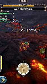 画像ギャラリー No.023のサムネイル画像 / 「モンスターハンター エクスプロア」，7月1日に登場する「ディノバルド」と覇玉ハンマーの情報をお届け。直撮りプレイ動画でも紹介