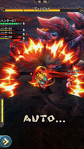 画像ギャラリー No.026のサムネイル画像 / 「モンスターハンター エクスプロア」，7月1日に登場する「ディノバルド」と覇玉ハンマーの情報をお届け。直撮りプレイ動画でも紹介