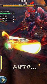 画像ギャラリー No.027のサムネイル画像 / 「モンスターハンター エクスプロア」，7月1日に登場する「ディノバルド」と覇玉ハンマーの情報をお届け。直撮りプレイ動画でも紹介