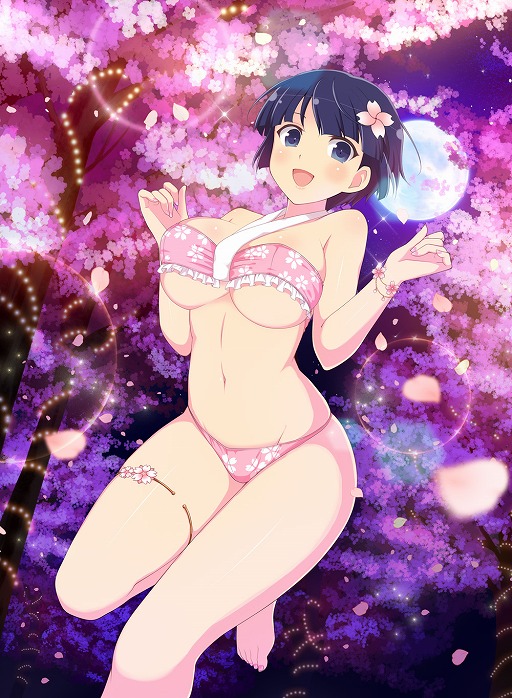 画像ギャラリー No.006のサムネイル画像 / 「閃乱カグラ NewWave Gバースト」,XR夜桜が入手できるイベント“イルミネーションデート”を開催