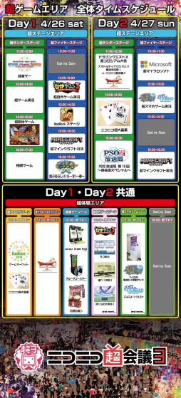 画像ギャラリー No.002のサムネイル画像 / 4月26〜27日に開催されるニコニコ超会議3の「超ゲームエリア」詳細が公開