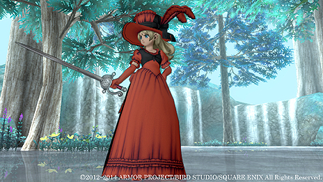 画像ギャラリー No.005のサムネイル画像 / 「ドラゴンクエストX」，勇者姫アンルシアのコスチュームの情報を公開。8月7日からはイベント「釣りだ！ 水着だ！ ピチピチビーチ伝説」がスタート