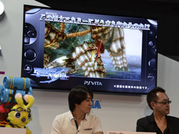 画像ギャラリー No.014のサムネイル画像 / [TGS 2013]「ファンタシースター ノヴァ」のステージイベントをレポート。“声を掛け合える距離感”を意識して開発を進めるキーパーソン3人が思いを語った