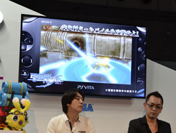 画像ギャラリー No.018のサムネイル画像 / [TGS 2013]「ファンタシースター ノヴァ」のステージイベントをレポート。“声を掛け合える距離感”を意識して開発を進めるキーパーソン3人が思いを語った