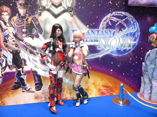 画像ギャラリー No.006のサムネイル画像 / ［TGS 2014］PS Vita最新作「ファンタシースター ノヴァ」のTGSバージョンをプレイ。開発者も手こずるという，強大なギガンテスを倒せるか!?