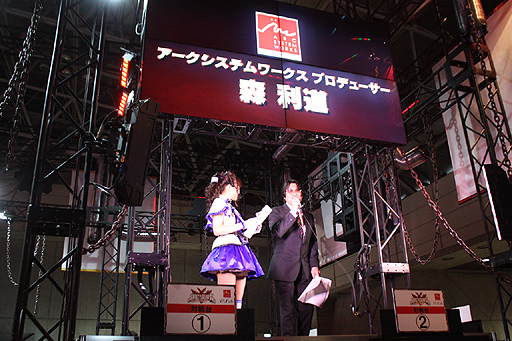画像ギャラリー No.002のサムネイル画像 / ［TGS 2014］2D格闘「GUILTY GEAR Xrd -SIGN-」「BLAZBLUE CHRONOPHANTASMA」，そして「くにおくん」シリーズのリメイク作品が紹介。アークシステムワークスのステージイベントをフォトレポートでお届け