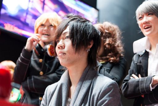 画像ギャラリー No.010のサムネイル画像 / ［TGS 2014］Mad Catzブースで開催された「GUILTY GEAR Xrd -SIGN-」「P4U2」のエキシビションマッチフォトレポート