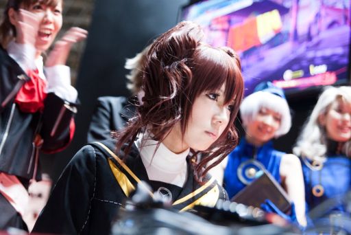 画像ギャラリー No.013のサムネイル画像 / ［TGS 2014］Mad Catzブースで開催された「GUILTY GEAR Xrd -SIGN-」「P4U2」のエキシビションマッチフォトレポート