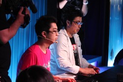 画像ギャラリー No.010のサムネイル画像 / ［TGS 2014］あーくれぼ2014の決勝カードが再現された，「GUILTY GEAR Xrd -SIGN-」遊王戦レポート。新キャラのお披露目を兼ねたエキシビションも