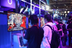 画像ギャラリー No.014のサムネイル画像 / ［TGS 2014］あーくれぼ2014の決勝カードが再現された，「GUILTY GEAR Xrd -SIGN-」遊王戦レポート。新キャラのお披露目を兼ねたエキシビションも