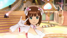 画像ギャラリー No.002のサムネイル画像 / 「アイドルマスター プラチナスターズ」,天海春香のキャラクターPVが公開。BGMは新曲「Happy!」