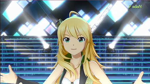 画像ギャラリー No.003のサムネイル画像 / 「アイドルマスター プラチナスターズ」のキャラPV第8弾は星井美希。「edeN」を歌って踊る