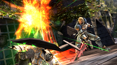 画像ギャラリー No.010のサムネイル画像 / ［TGS 2013］「SOULCALIBUR Lost Swords」最新情報。今作の武器や防具には「属性」が存在。「合成」により性能の強化も可能に