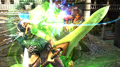 画像ギャラリー No.017のサムネイル画像 / ［TGS 2013］「SOULCALIBUR Lost Swords」最新情報。今作の武器や防具には「属性」が存在。「合成」により性能の強化も可能に
