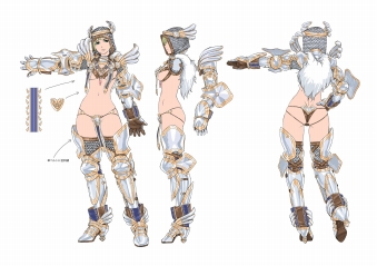 画像ギャラリー No.002のサムネイル画像 / 「SOULCALIBUR Lost Swords」大和川氏デザインの「神聖騎士」防具が登場