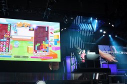 画像ギャラリー No.008のサムネイル画像 / ［TGS 2013］東西ぷよぷよ代表プレイヤーによる「一遊入魂」。スーパープレイで会場が沸いた「ぷよぷよテトリス」ステージをレポート