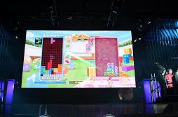 画像ギャラリー No.011のサムネイル画像 / ［TGS 2013］東西ぷよぷよ代表プレイヤーによる「一遊入魂」。スーパープレイで会場が沸いた「ぷよぷよテトリス」ステージをレポート