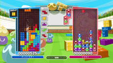 画像ギャラリー No.001のサムネイル画像 / 「ぷよぷよテトリス」ぷよぷよとテトリスの対戦の様子が収められたプレイ動画が公開に