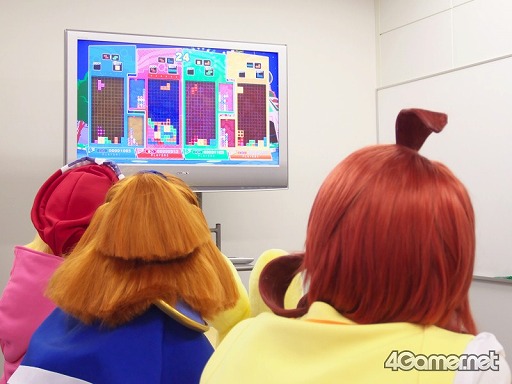 画像ギャラリー No.007のサムネイル画像 / 「ぷよぷよテトリス」の対戦の魅力を伝えるべく,アルル,アミティ,りんごの3人が,4Gamer編集部にやって来た! 記事掲載を賭けた勝負の行方は……?