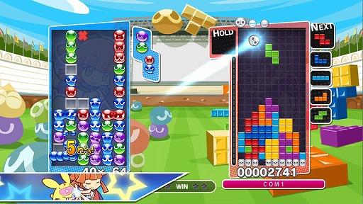 画像ギャラリー No.010のサムネイル画像 / 「ぷよぷよテトリス」の対戦の魅力を伝えるべく,アルル,アミティ,りんごの3人が,4Gamer編集部にやって来た! 記事掲載を賭けた勝負の行方は……?