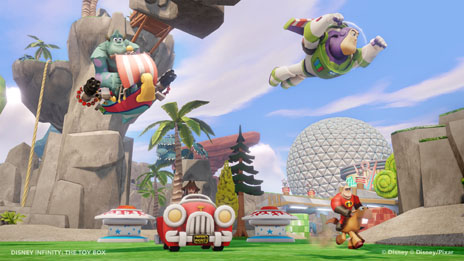 画像ギャラリー No.050のサムネイル画像 / Wii U/3DS用ソフト「ディズニーインフィニティ」，機種ごとの特徴が公開に。作品の世界を広げる「プレイセット・パック」など追加キットの内容も判明